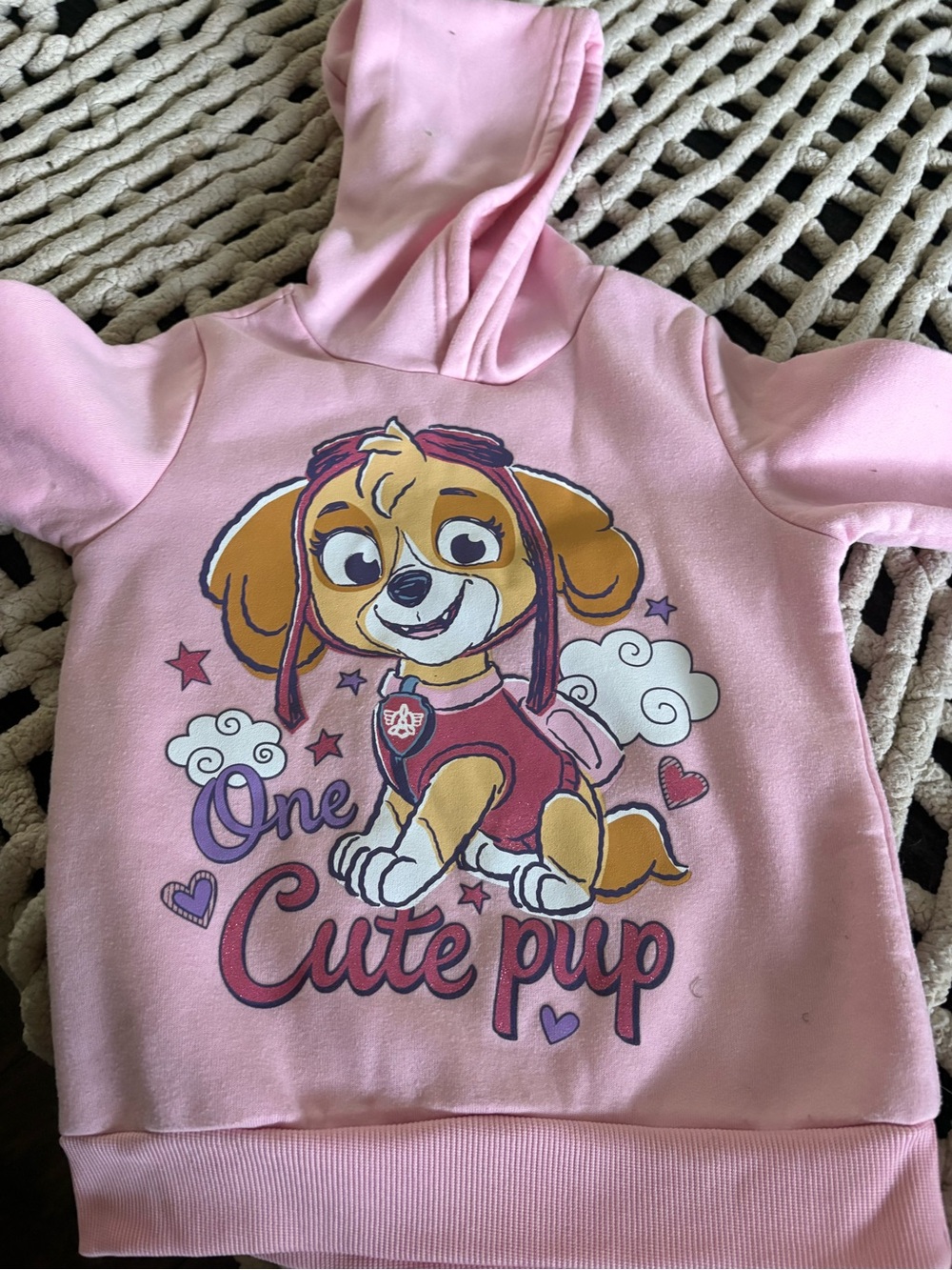 "One Cute Pup" Skye Paw Patrol Hoodie
